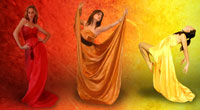 rainbow dresses