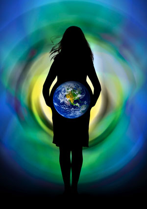Image result for earth as women