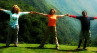 yoga walking yoga walking