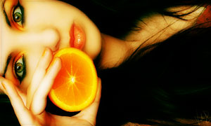 youthful girl